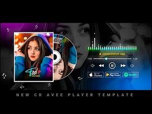 Avee Player CD Visualizer Template | Step-by-Step Tutorial