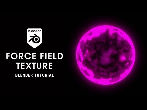 Force Field Procedural Texture in Blender | Blender Tutorial