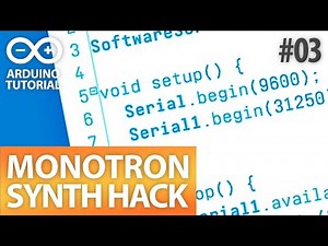 SoftwareSerial Library Arduino – Korg Monotron DIY Synth E03