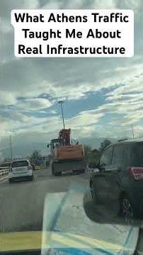 Athens Has Great Roads — And Still Traffic. Here’s the Lesson