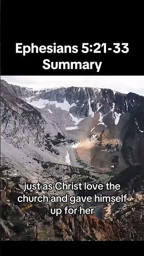 Ephesians 5:21-33 Summary #christian #biblestudy #dailydevotional #ephesians #ephesians5