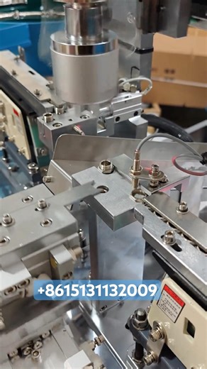 Automatic nut assembling machine #machine #assembing