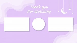 Download animated End screen. Thank you animation, thank you for watching, end cards for free