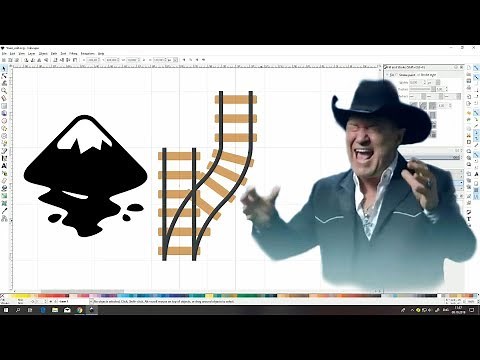 How to draw parallel curves [ Inkscape ]