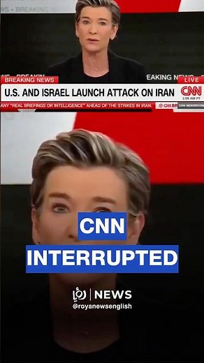 Air raid sirens interrupt CNN live broadcast in Abu Dhabi