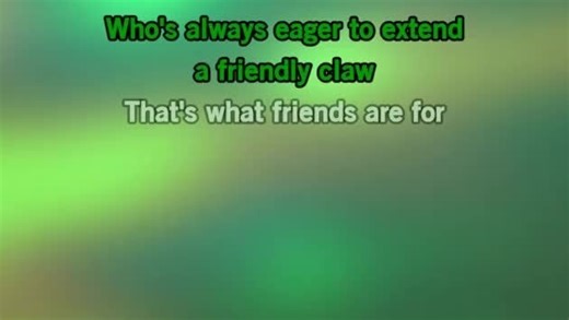 Karaoke That's What Friends Are For (The Vulture Song) - The Jungle Book (1967 film) - CDG, MP4, KFN - Karaoke Version