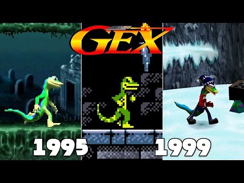 Evolution Of Gex Games [1995-1999]