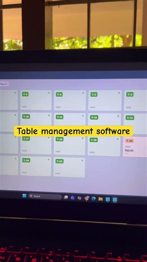 Restaurant table management software