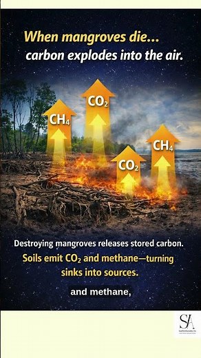 When Mangroves Die… Carbon Explodes