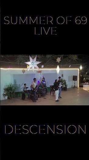 BEST SUMMER OF 69 PERFORMANCE! #SummerOf69 #Descension #RockCover #Music #LivePerformance #Guitar