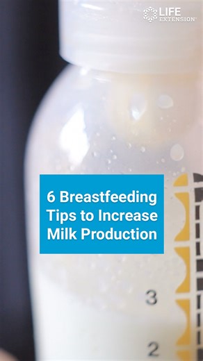 Breastfeeding is the best way for most infants to get the nutrients they need to thrive and be healthy. But that doesn't mean it's easy for mom, especially when it comes to producing milk! Here are six breastfeeding tips to help you increase milk production while nursing your baby. #LifeExtension #HealthScience . . . #Breastfeedingtips #Breastfeeding101 #Breastfeeding #Breastfeed #Breastfeedingeducation #Breastfeedingmother #Breastfeedingbaby #Breastfeedingnewborn #newborn #babyfeeding #baby #ba
