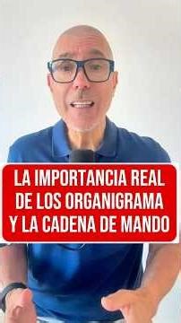 The importance of the organizational chart and the chain of command…