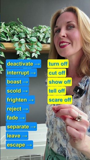 Phrasal Verbs #learnenglish