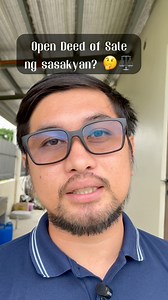 Ok bang magsagawa ng open Deed of Sale ng sasakyan pag magbebenta ka nito? Hmmm. 🤔⚖️⚖️ #legaladvice #lawyer #abogados #reelsfbシ #everyoneシ゚ | Atty. Anthony R. Escasinas