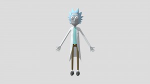 Rick Sanchez (Rick and Morty) - 3D model by lukedit