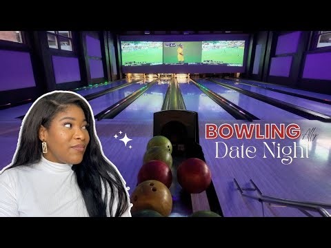 Date Night Ideas | Bowling with Bae + Candles Review and Shopping Vlog