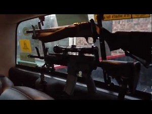 Texas style Rifle Rack