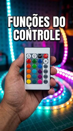 RGB LED Strip Remote Control Functions