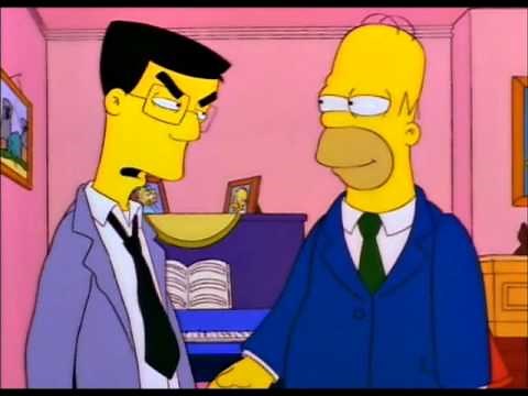 Les Simpsons - La vie de Luxe (extrait épisode l'ennemi d'homer)