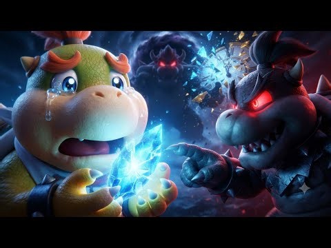 😭 Bowser Jr. Met His Dark Future... The Final War Has Begun! | Mario Story