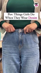 9K views · 21 reactions | The urge to unbutton your high waist denim while eating> . #POPxoOriginals #POPxoDailyMemes #Denim #Jeans | POPxo Fashion | Facebook