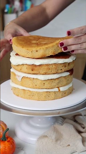 Pumpkin Caramel Cake