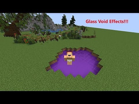 Minecraft Tutorial #4: Building in Your Underpants!! Glass Void Effects