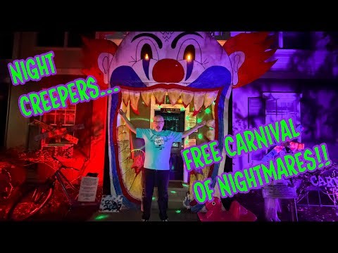 Night Creepers Haunt 2025: Orlando’s Free Carny Village of Clown Chaos!