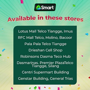Mag-stream sa bahay all day, everyday with Smart Bro Home WiFi! Tingnan ninyo ang ad na ito para sa pinakamalapit na retailers sa Imus, Bacoor, Dasmarinas, Silang, Gen. Trias, at Carmona! Promo is extended until May 31, 2024 | Smart Communications, Inc.