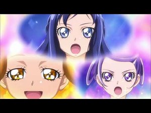 Cure Diamond, Cure Rosetta & Cure Sword Transformation (Doki Doki! Precure)