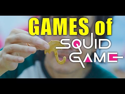 Games of Squid Game - All "Squid Game" games in order
