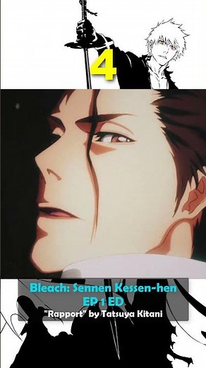 Top 10 Bleach endings #anime #bleach #animesong