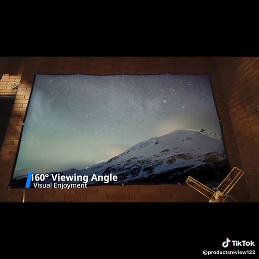 TUOGTCI 60-Inch Foldable Portable Projection Screen - 16:9 HD 4K Ultra HD Ready Polyester Fiber, Anti-Wrinkle Indoor Outdoor Movie Projector Display for Home Theater, Parties, Office, Classroom 👉 item link: https://temu.to/k/ej25ispcfow 🎉 Coupon price[Rs.2,280] ⚠️ The discount may vary, please refer to the page display.