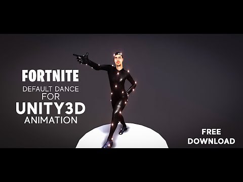 Fortnite default dance Animation for Unity3D (Free)