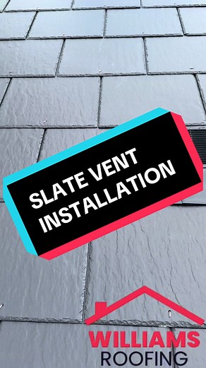Slate Vent Installation Tutorial for Roofing