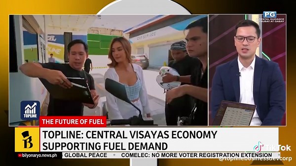 Cebu- based Top Line is driving growth and charging forward with its expansion plans! Top Line’s President and CEO Erik Lim shares insights into our operations on Bilyonaryo News Channel. #TopLineAtYourService #TopLineChargingForward #RidingOnTOP #FuelingVisayas #Cebu #LightFuels #TopLineBusinessDevelopmentCorp