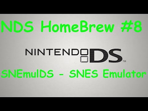 NDS Homebrew #8 - SNEmulDS Emulator in 2024