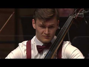 Serge Koussevitzky: Double Bass Concerto, 1st mvt., Dominik Wagner, Matyas Antal, Miskolc SO, MüPa
