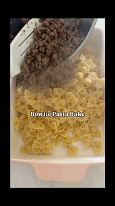 Ingredients • 1 package bow tie pasta • 1 lb ground beef • 24 oz marinara sauce • 12 oz grated Parmesan cheese • 1 cup beef or chicken broth • ½ stick (¼ cup) butter, sliced • 1 tbsp minced garlic • Italian seasoning, to taste • Garlic powder, to taste • Onion powder, to taste Instructions 1. Cook the pasta: Bring a large pot of salted water to a boil. Cook bow tie pasta until about halfway done (it will finish cooking in the oven). Drain and set aside. 2. Cook the beef: In a skillet over medium
