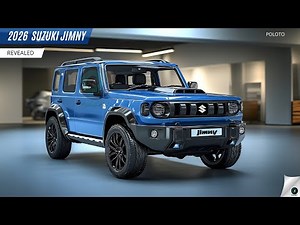 New 2026 Suzuki Jimny Revealed - will it be the best jimny ever made?
