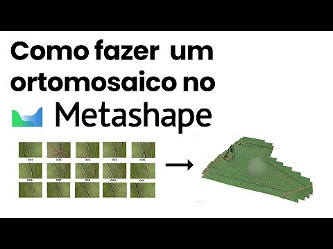 How to build an orthomosaic in Agisoft Metashape and import it into QGIS.
