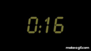 "24" Themed Countdown Clock (1 Minute) on Make a GIF