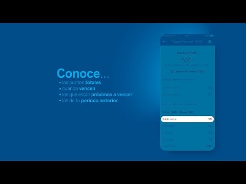 Con tu app BBVA, consulta el estado de cuenta de tus Puntos y su vigencia