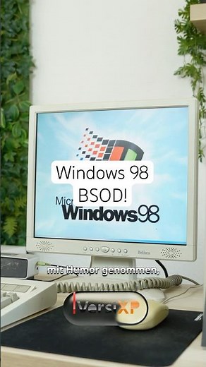 Dieser Crash von Windows 98 wurde Geschichte! 💾