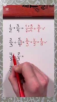 "Operations with Fractions.