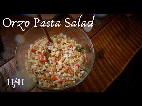 The BEST Mediterranean Orzo Pasta Salad | Easy & Fresh
