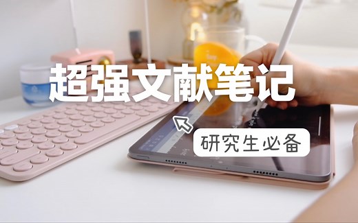 真实记录博士学姐阅读文献&做笔记全过程|效率激增模板Marginnote3