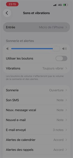 Tuto comment règle votre micro sur iPhone