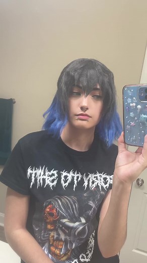 Inosuke Hashibira Cosplay at the Beach