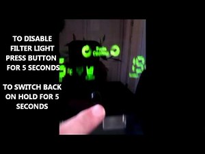 samsung rsh1 resetting the filter light